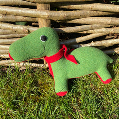Small Dinosaur Wool Soft Toy