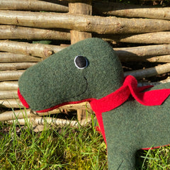 Small Dinosaur Wool Soft Toy