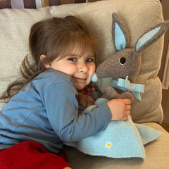 Bunny Rabbit Soft Toy, Handmade And Personalised