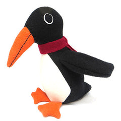 penguin doorstop on white back ground by cdbdi