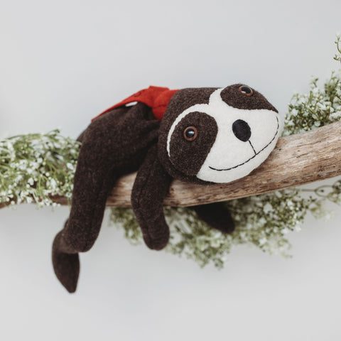 New! Sloth Bean Bag Toy