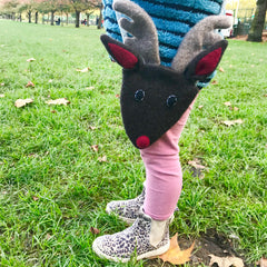 side of reindeer handbag by cdbdi