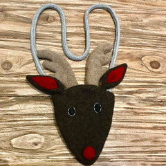 fast lay on wood of reindeer handbag by cdbdi