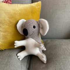 Koala bear soft toy front view by cdbdi