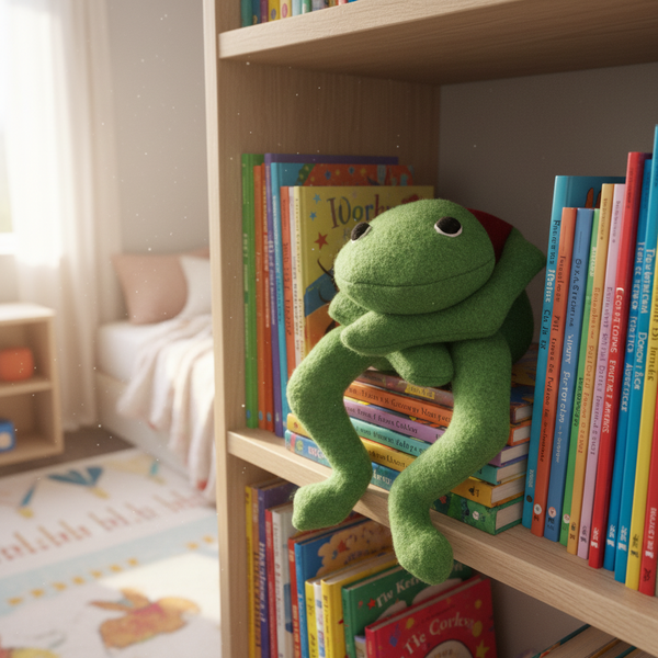 Bean Bag Frog Toy Handmade and Personalised