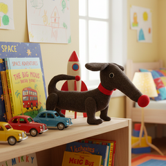 Dachshund Soft Toy, Handmade And Personalised