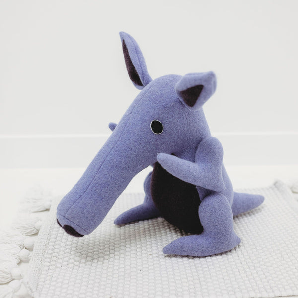 Large Aardvark Soft Toy Handmade And Personalised