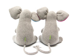 Back view of large personalised elephants by cdbdi