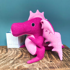 Dragon Soft Toy, Handmade And Personalised